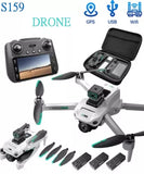 4K Drone With Camera Quadcopter GPS WIFI 50 Mins Flight Time Brushless Motor Drone