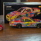 Yellow diecast stock car model with number 3 and Goodwrench branding
