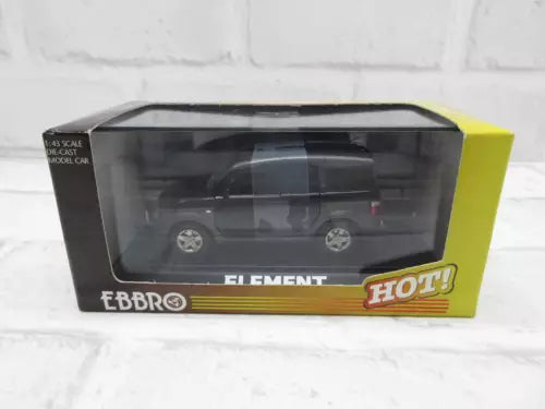 1/43 Ebro Element diecast car model in box, black