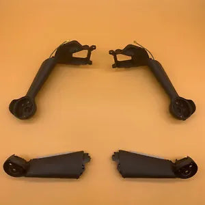 Drone arm motor foot stand assembly, four black arm pieces