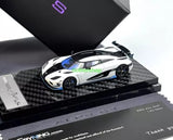 GB GRYNING 1:64 White Agera RS1 ML Racing Sports Model Diecast Resin Car Parts
