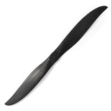 Carbon fiber propeller blade for RC multicopter, dark black finish