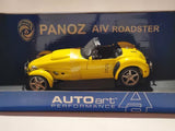 AutoArt 1998 Panoz AIV Roadster 1:18 Diecast Model Car 78213 Yellow Parts