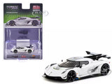 KOENIGSEGG JESKO ATTACK WHITE 1/64 DIECAST MODEL BY TARMAC WORKS T64G-TL052-WH Toy