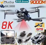 S1S Drone 5G WiFi 4k Professional 8k HD Camera Brushless With Obstacle Avoidance Drone