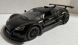 2010 Gumpert Apollo Sport Black Kinsmart Diecast Model Toy Race Car 1:36 Parts