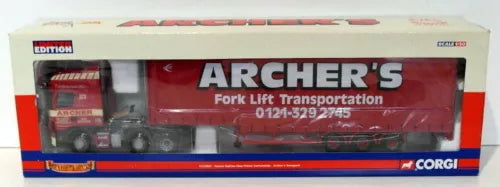 Corgi 1/50 Scale Diecast CC12927 Scania Topline Step Frame Curtainside Archer's Parts