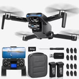 Drone with Camera 4k 3-Axis Gimbal Foldable RC Quadcopter 5G WiFi FPV Live Video Drone