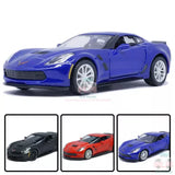 1:36 Corvette C7 Grand Sport Model Car Diecast Toy Vehicle Collection Gift Kids Toy