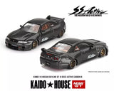 NISSAN GT-R R33 1/64 DIECAST ACTIVE CARBON R KHMG116  MINI GT x KAIDO HOUSE Toy