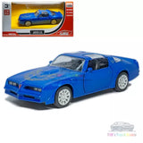 Vintage 1/36 Pontiac Firebird Model Car Diecast Toy Vehicle Collection Gift Blue Toy