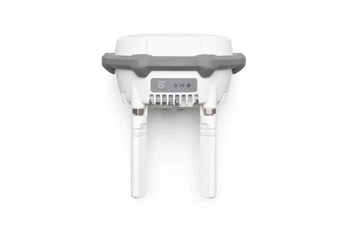DJI D-RTK 3 multifunctional station drone, front view with sensor ports
