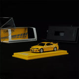 Kyosho 1:64 Nismo 400R MOTN LED yellow Diecast Model Car Toy