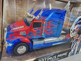 NIB SEALED Metals DIECAST TRANSFORMERS OPTIMUS PRIME Western Star 5700 XE 1:24 Parts