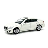1:64 Scale Paudi Infiniti Q50S White Diecast Model Miniature Toy Car Vehicle Toy