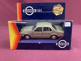 Gama Mini 1/43 BMW 733i Opel Green Diecast Unpunched Card NIB West Germany Parts