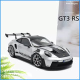 1:36 Porsche 911 992 GT3 RS Alloy Track Racing  Model Diecast Metal  Sports Car Toy