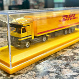 Diecast DHL Mercedes Tractor Trailer Replica with Display Case Murfreesboro TN