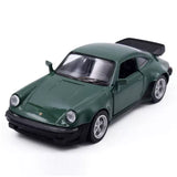 1:36 Porsche 911 Turbo 1978 Model Car Diecast Toy Vehicle Kids Toys Gifts Green Toy