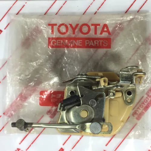 Toyota genuine parts bag with metal car components