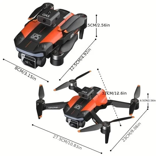 Dual Electric GPS Medium Obstacle Avoidance Drone With Dual Camera ESC Optical Drone