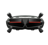 FPV goggles with black frame and four angled antenna pods
