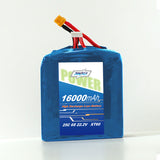 UAV FPV 6S 22.2V 12000/14000/16000/18000mAh 10C/15C/20C/40C/60C Customized OEM ODM Lithium Lipo Drone Battery