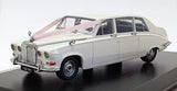Oxford Diecast 1/43 Scale DS001W - Daimler DS420 Wedding Car - White Parts