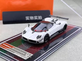 TG U2 1:64 White Zonda Tricolore Racing Sports Model Diecast Resin Car New Parts