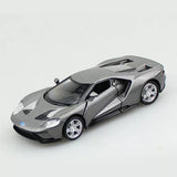 1:36 Ford GT Super Car Model Car Diecast Toy Vehicle Collection Kids Gift Gray Toy