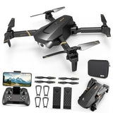 V4 Foldable Mini Drone with Camera - 1080P HD Drone with Stable Hover, Drone