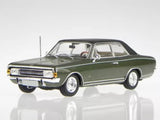 Minichamps 1:43 Opel Commodore A diecast model car, dark green with chrome grille