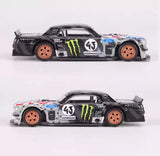 SW 1:64 Mustang Hoonicorn RTR Racing Coupe Sports Model Diecast Metal Car Toy