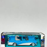 Diecast Car New Ray 1955 BUICK CENTURY *Blue/White* Convertible 1:43 ScaleShips to you