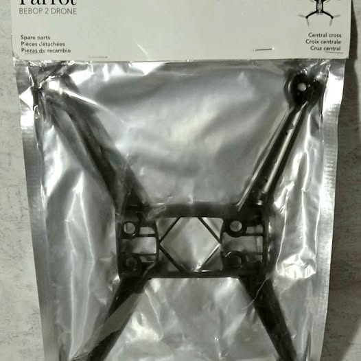 Parrot Bebop 2 Drone Central Cross Frame Spare Parts Black Kennewick WA Drone