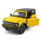 Ford Bronco Toy Car 1:36 Diecast Metal Model Car Toys for Boys Girls Kids Yellow Toy