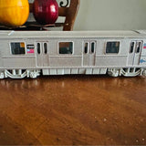 New York City MTA Metro Subway Rail Train Diecast Model With Lights And Sounds 7 Bronx NY