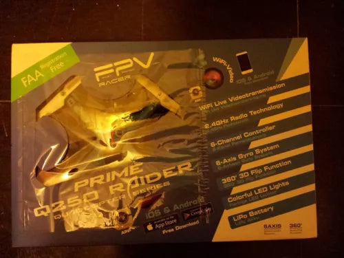 ZOOPA Q250 PRIME RAIDER DRONE FPV 1st person view racer wifi camera New Drone