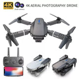 Professional mini remote control drone E88 4K HD aerial camera WiFi FPV foldable Drone