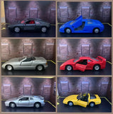 Sports Cars From Maisto Ferrari Porsche Lotus Jaguar BMW Bugatti Model Diecast Toy