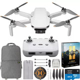 DJI Mini 4K Drone Quadcopter w/RC-N1 Remote + Extended Warranty Accessory Bundle Drone