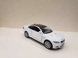 Kinsmart BMW M3 1/36 scale diecast toy car, white