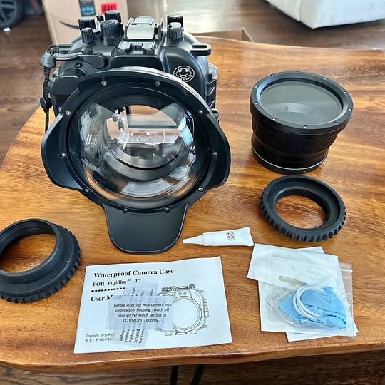 SeaFrogs Underwater Camera Housing for Fujifilm X-T2 with Dry dome port V.1 Seattle WA Drone