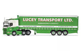 CORGI for Scania R Curtainside Trailer Diecast for Lucey 1/50 Pre-builded Model Parts
