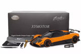 AR 1/18 Pagani Zonda Cinque Coupe 2009 Diecast Car Model Orange St. Tropez Parts