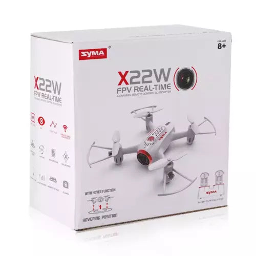 Syma X22W FPV real-time transmission drone box with camera and propellers