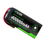 High Density 350Wh/Kg 6S 12S 14S Drone Battery 40000mah 40Ah 23.1V 46.2V Solid State Batteries for UAV VTOL Drone Drone