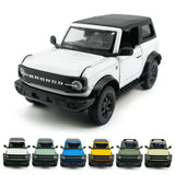 1:36 2-Door Ford Bronco SUV Model Car Diecast Toy Cars Toys for Boys Kids Gifts Toy