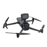 Drone camera fill light bracket mount extension kit with small light module