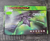 Dromida Ominus quadcopter UAV drone box with graphics and accessory icons, RTF.